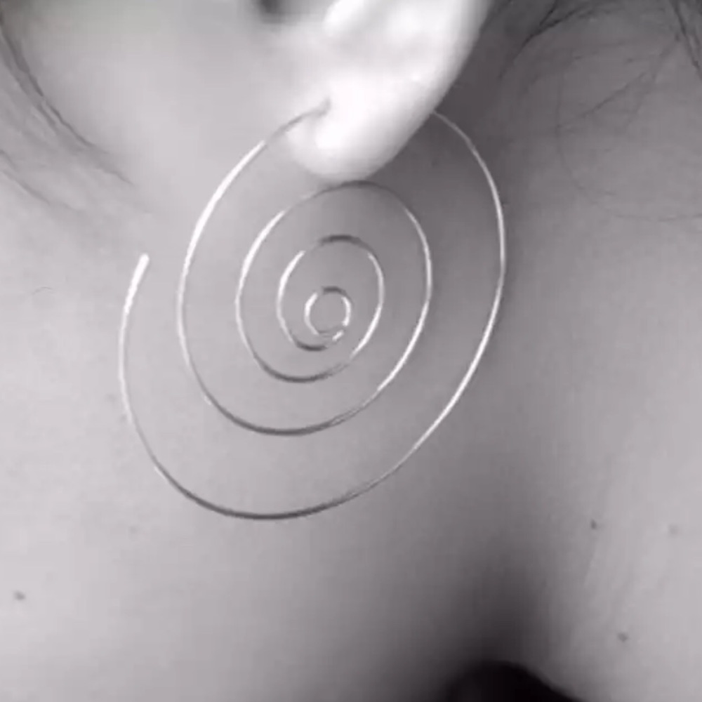 New Gold/Silver Hollow Circle Rotating Rotary Mult